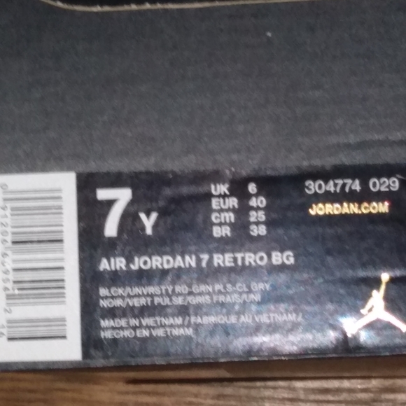 Nike air Jordan 7retro 'Marvin The Martian' - Picture 3 of 8